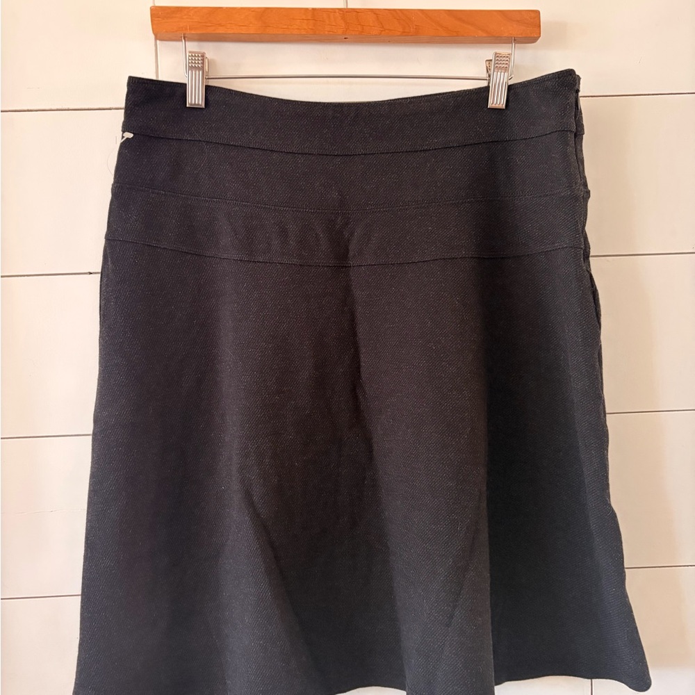 Athleta, Black A-line Skirt